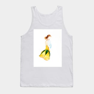 Yellow rose Tank Top